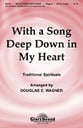 With a Song Deep down in My Heart Unison/Two-Part choral sheet music cover